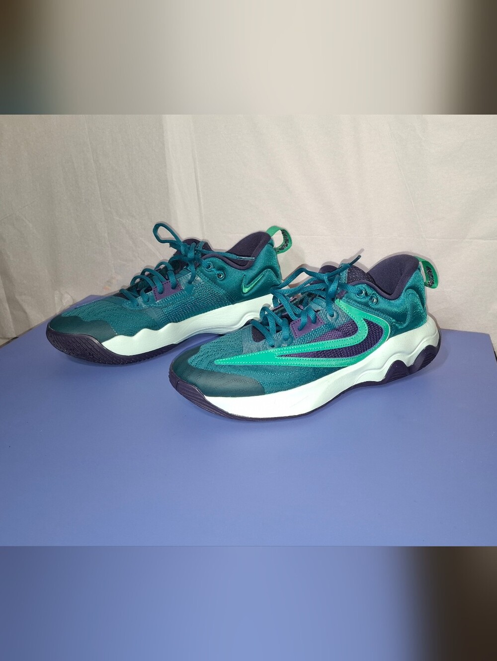 Nike Giannis Immortality 3 "Geode Teal/Purple Ink/Jade Ice/Stadium Green" Shoe